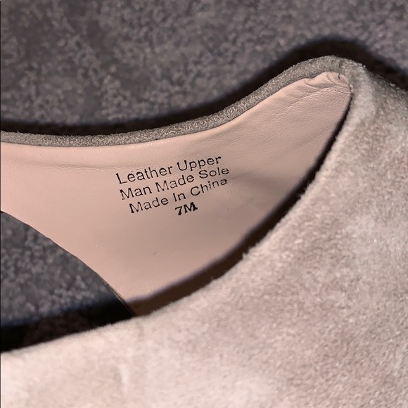 Tesori Grey Slingback Mules 7 - Picture 4 of 4